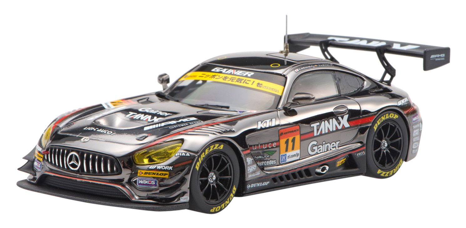 Amazon | エブロ 1/43 GAINER TANAX AMG GT3 SUPER GT GT300 2016 No